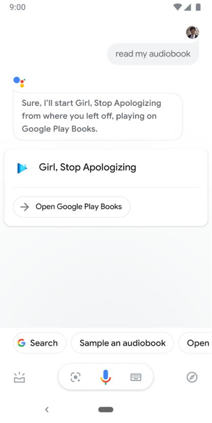 google audiobook