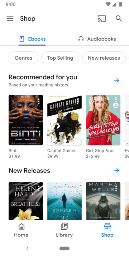 google play book