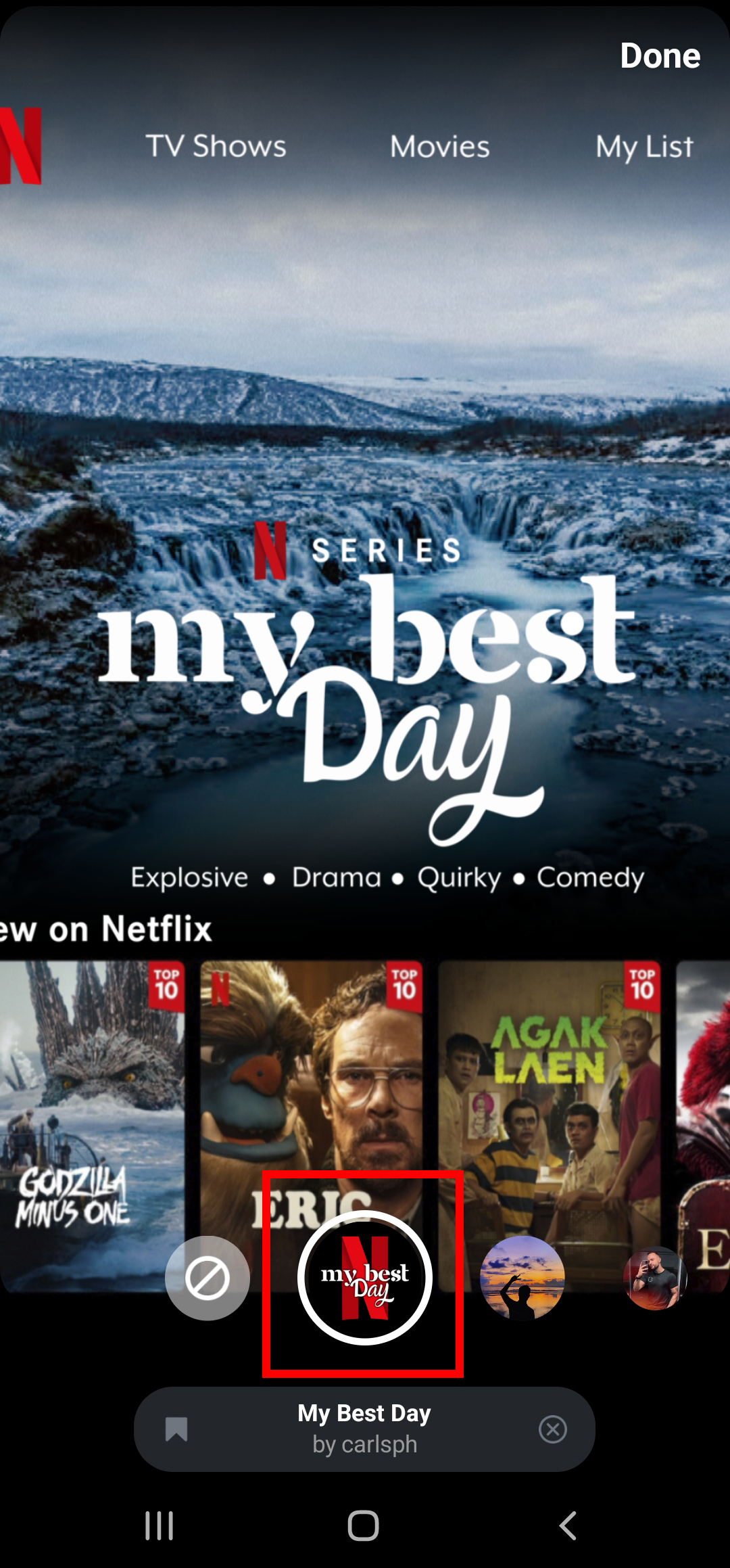 My Best Day on Netflix