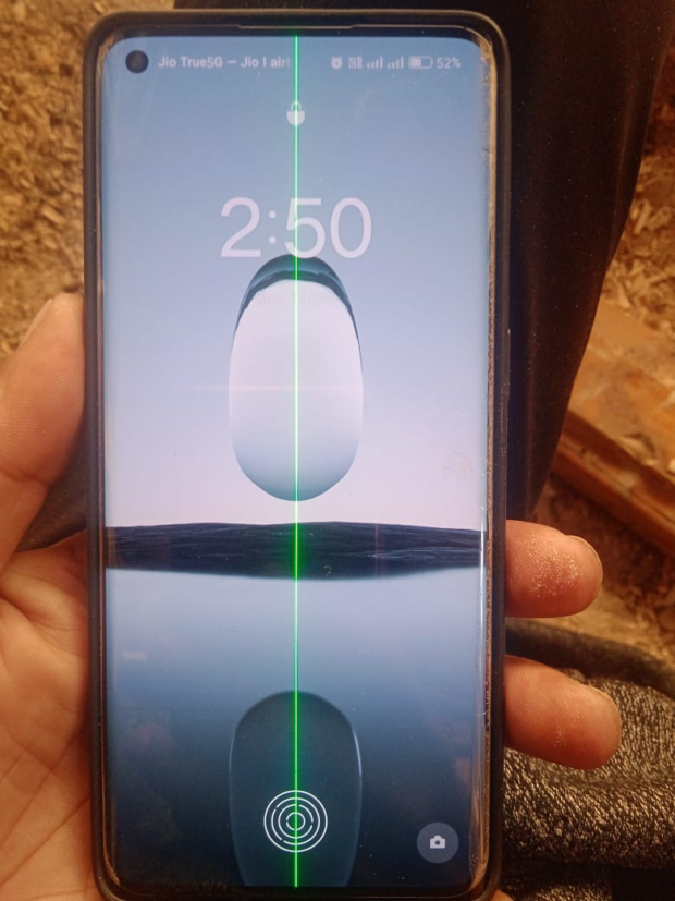 horizontal lines on oppo phone screen